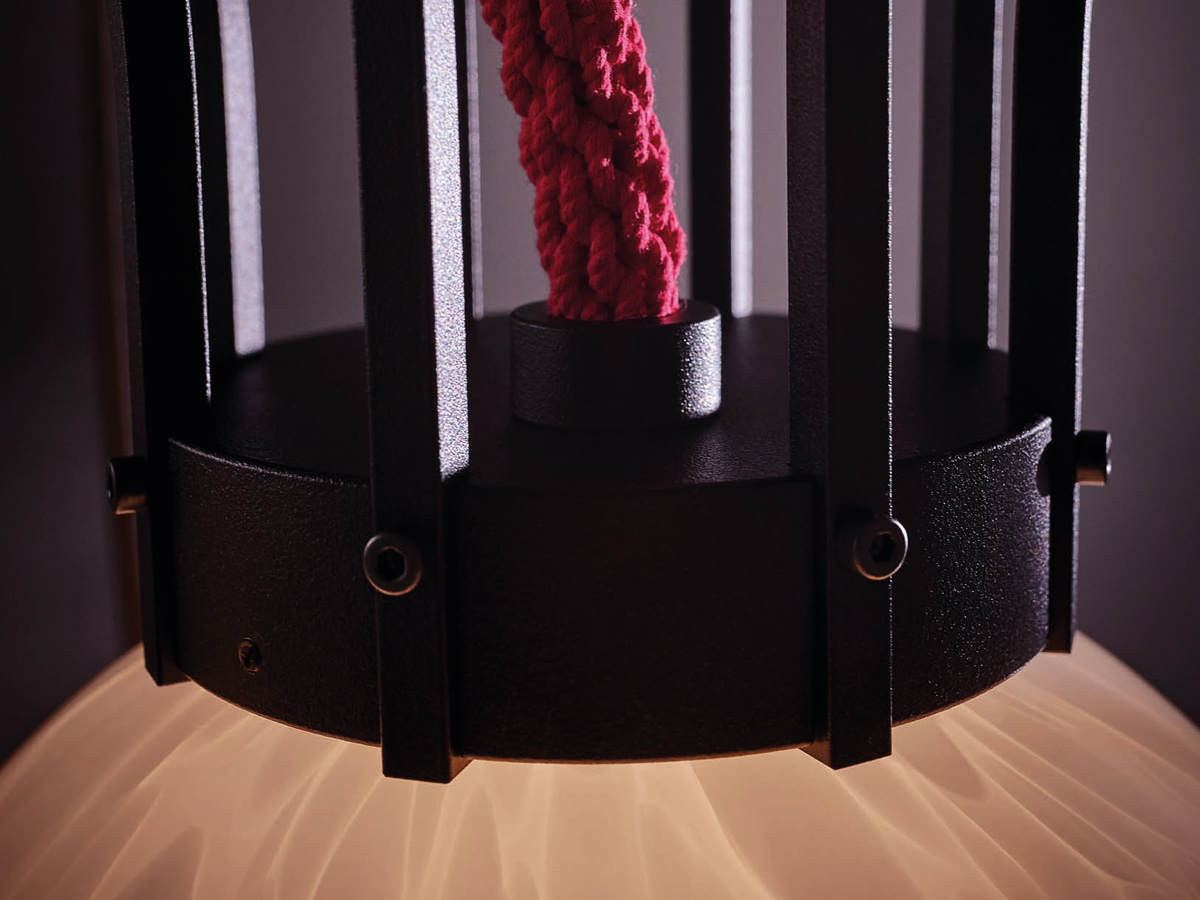 Quasar Kengi Black Suspension Lamp