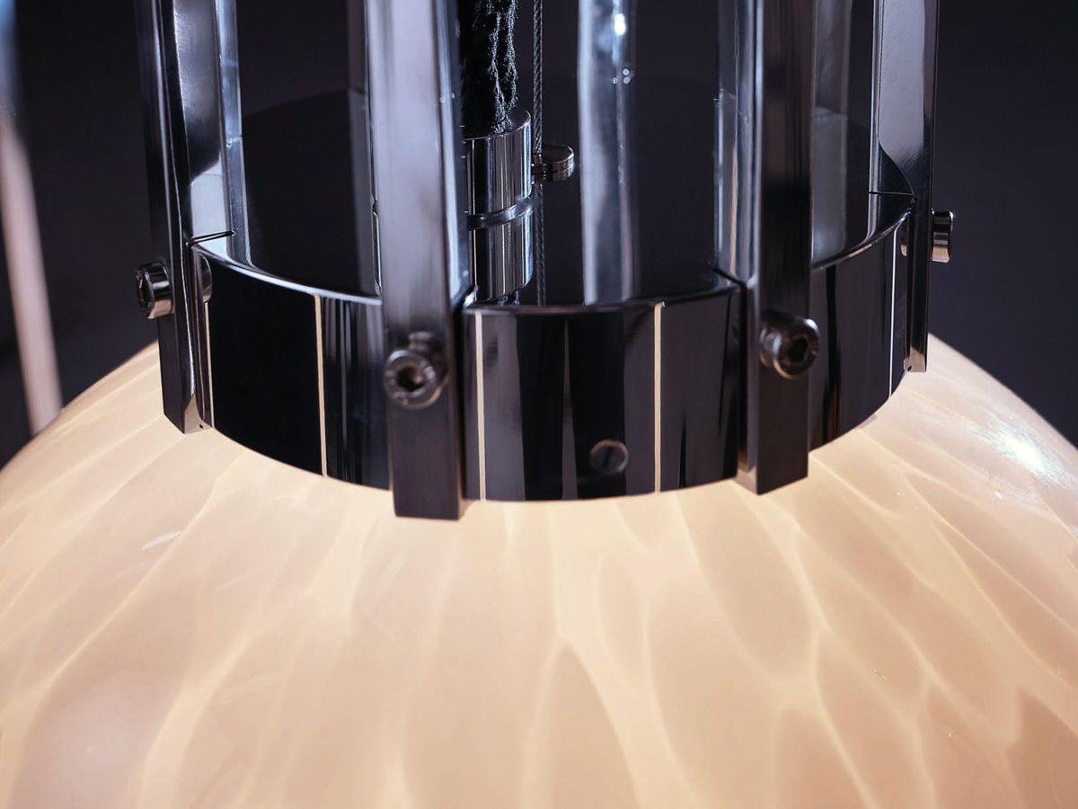 Quasar Kengi Silver Suspension Lamp