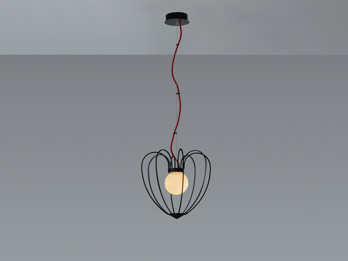 Quasar Kengi Black Suspension Lamp