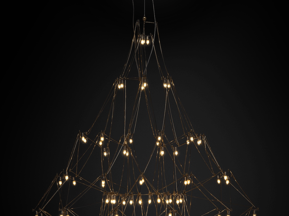 Quasar Nobilis 100 Suspension Lamp Nickel