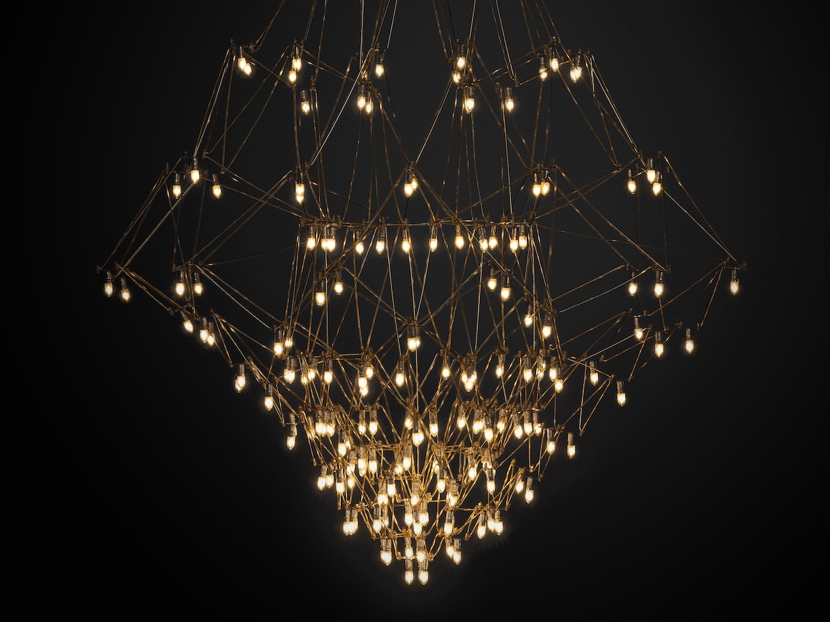 Quasar Nobilis 100 Suspension Lamp Nickel