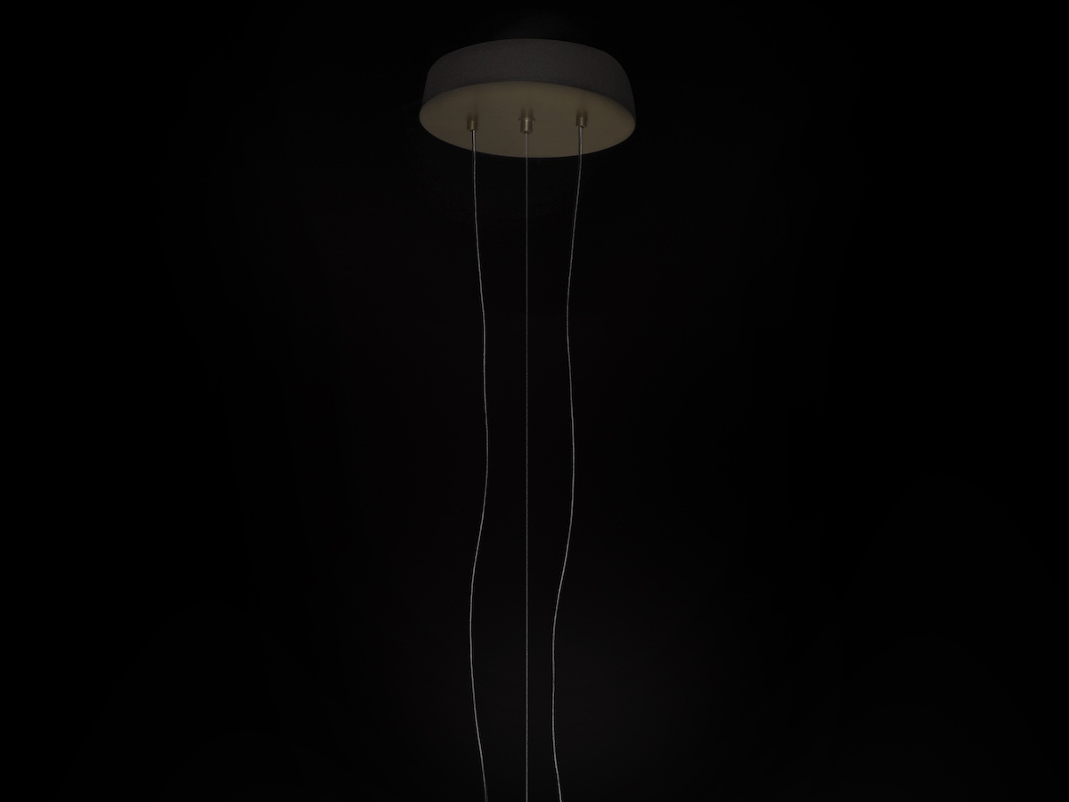 Quasar Nobilis 100 Suspension Lamp Nickel