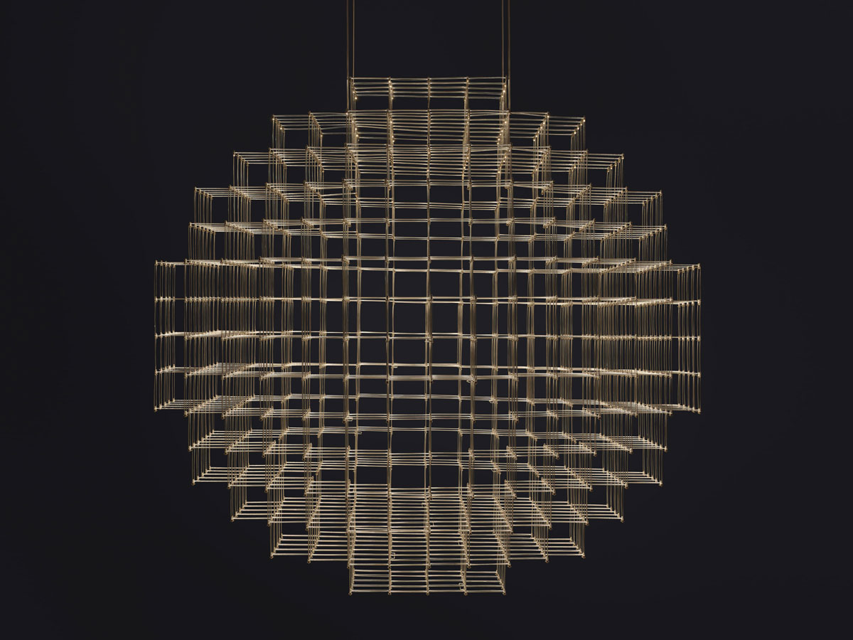 Quasar Pixel 10 Suspension Lamp