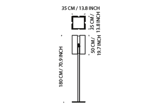 Quasar Quartet Floor Lamp