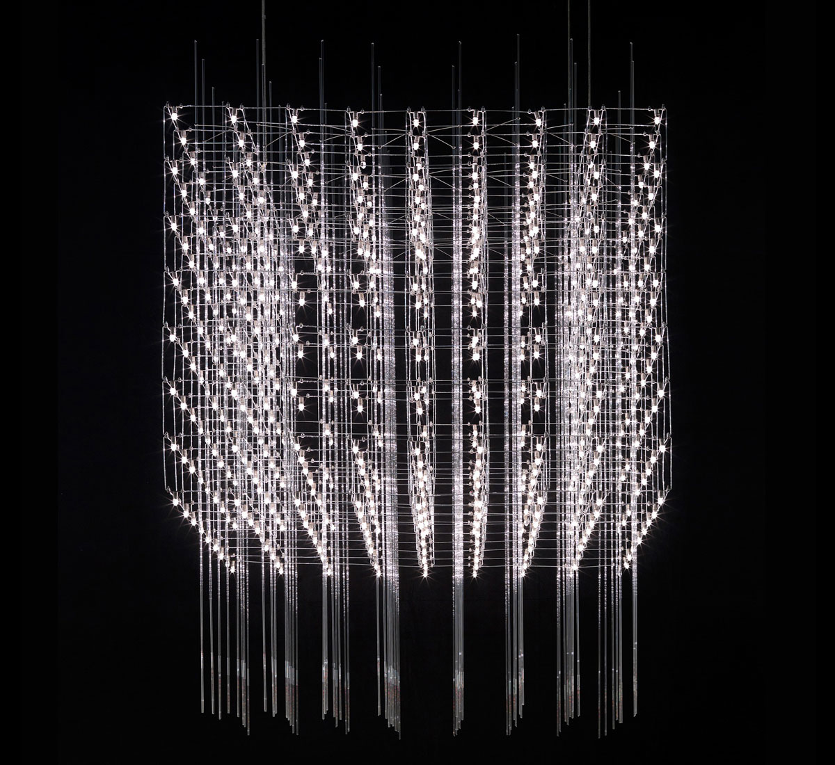 Quasar Universe Square Suspension Lamp