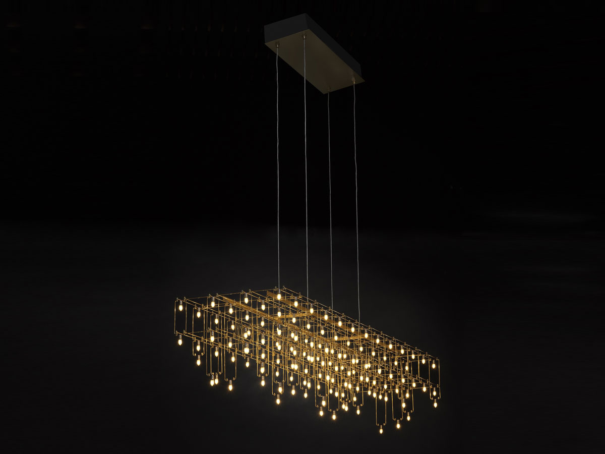 Подвесной светильник Quasar Universe Square With Drops
