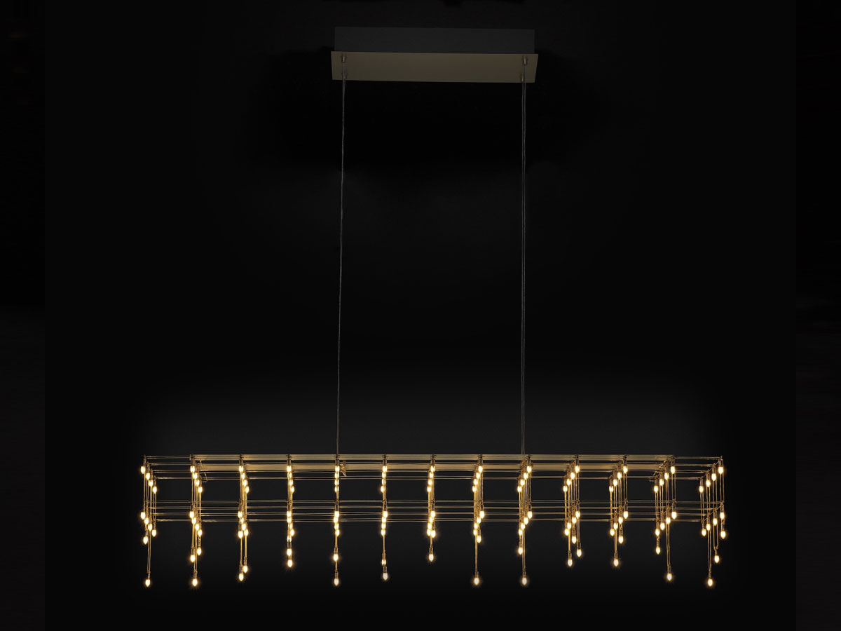 Подвесной светильник Quasar Universe Square With Drops