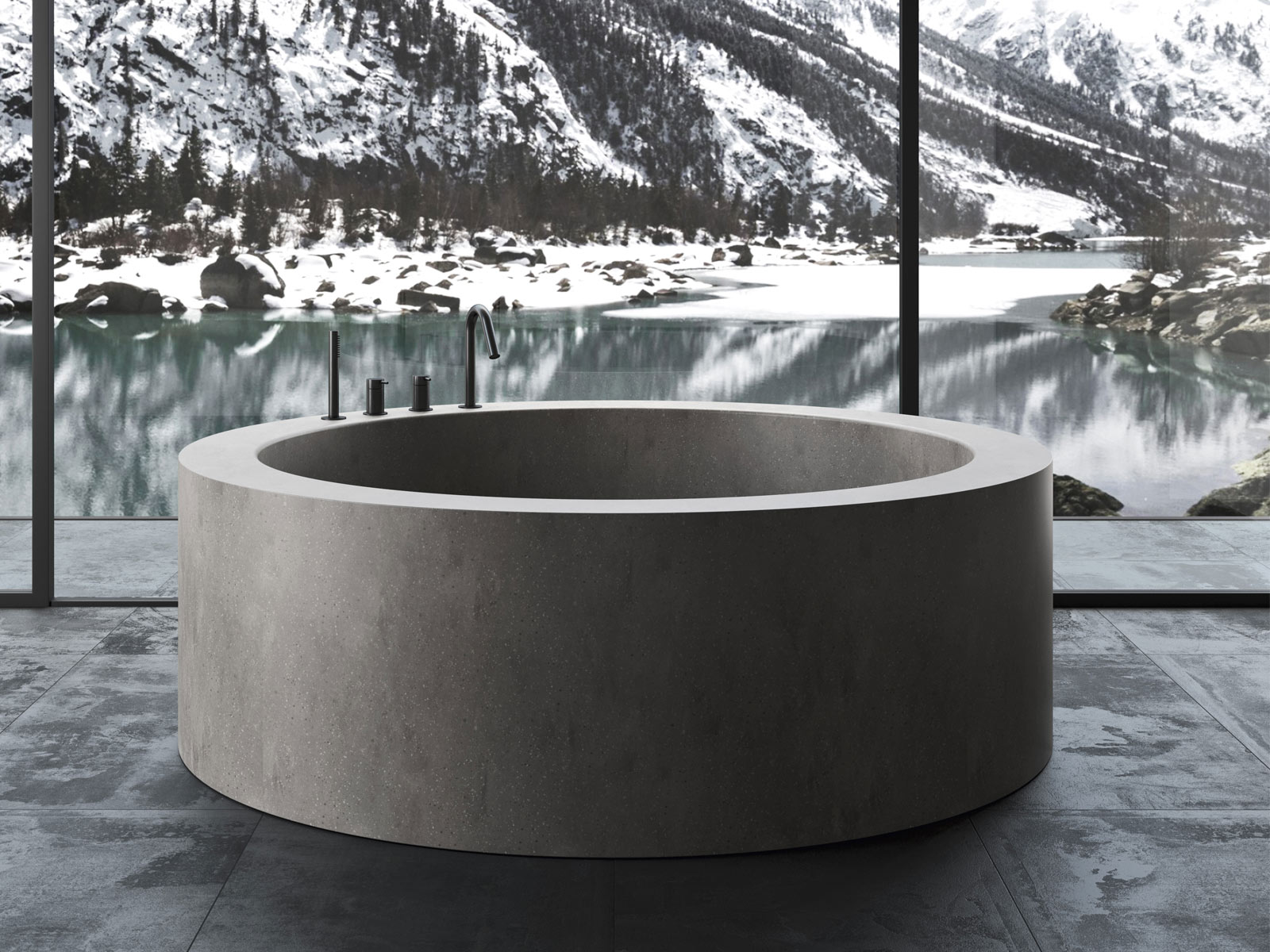 Ванна Rexa Design Unico, круглая Ø150