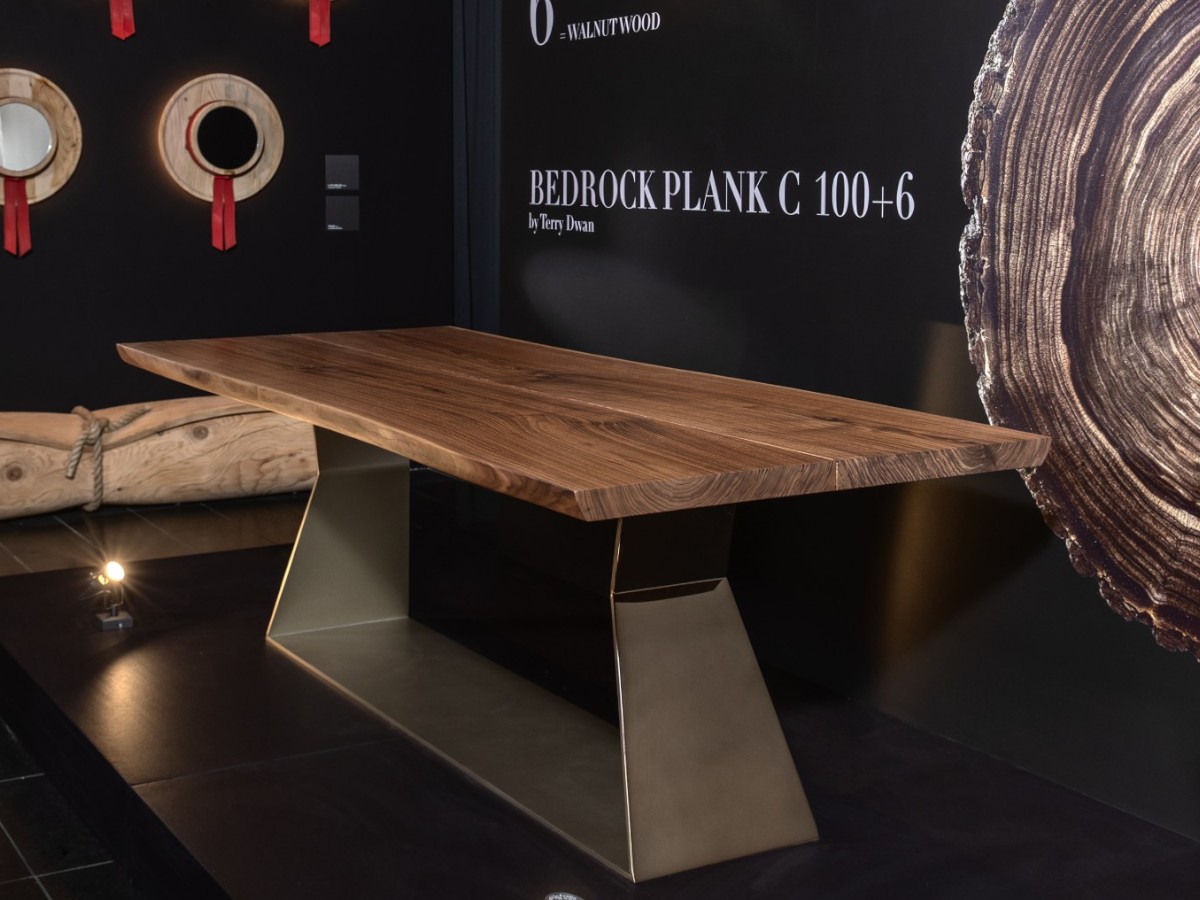 Riva 1920 Bedrock 1006 Table Oak With Knots