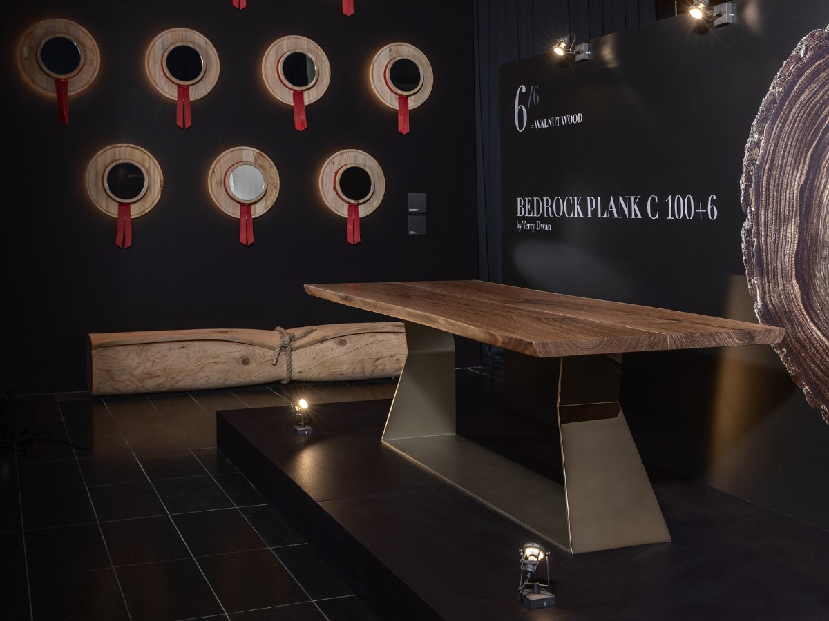 Riva 1920 Bedrock 1006 Table Oak With Knots