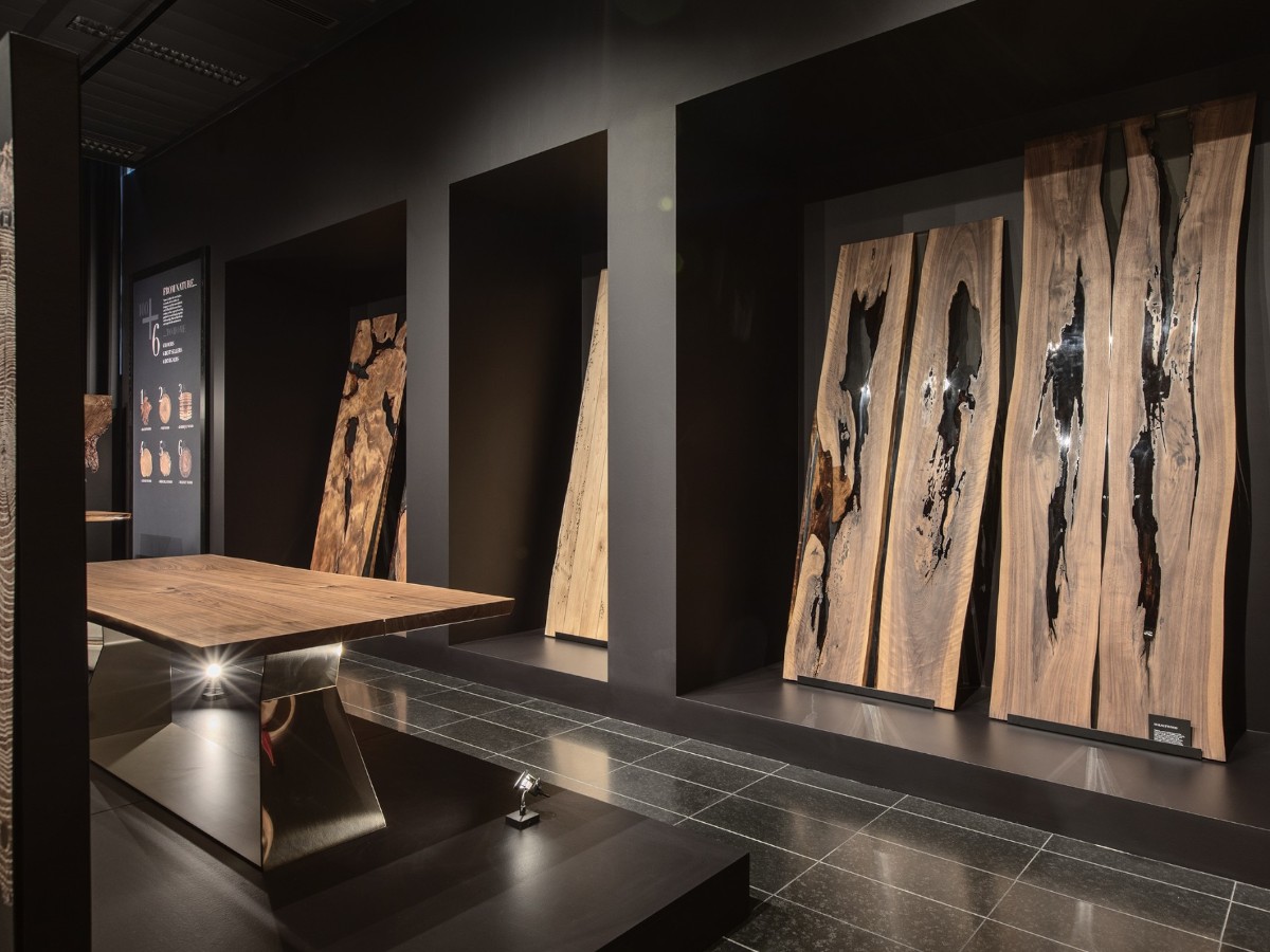 Riva 1920 Bedrock 1006 Table Oak With Knots