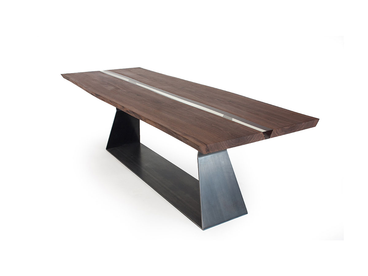 Riva 1920 Bedrock Plank C Resin Table