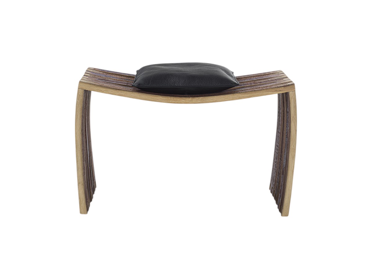 Riva 1920 Bottea 1006 Bench With Cushion D3 Leather Cristal