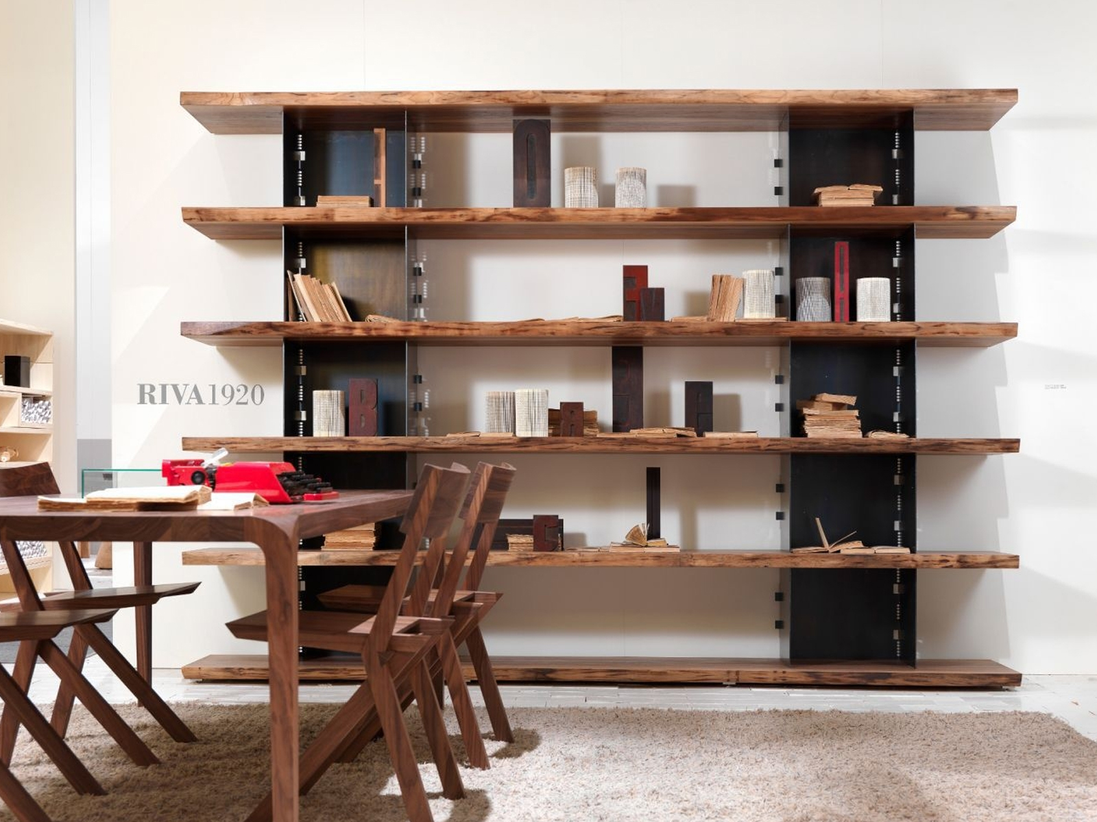 Riva 1920 Brie Bookshelf 250 Cm