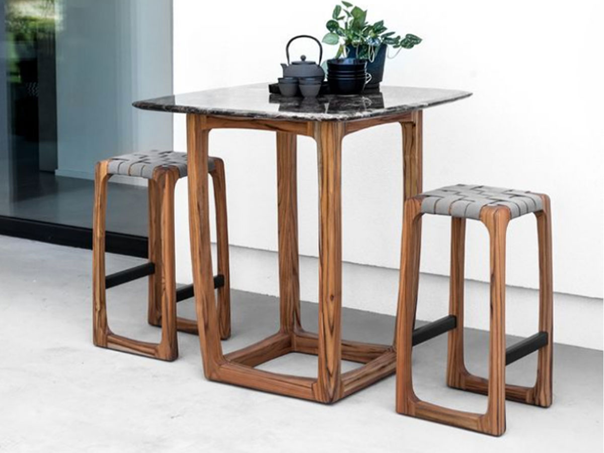 Riva 1920 Bungalow Bar Stool Outdoor