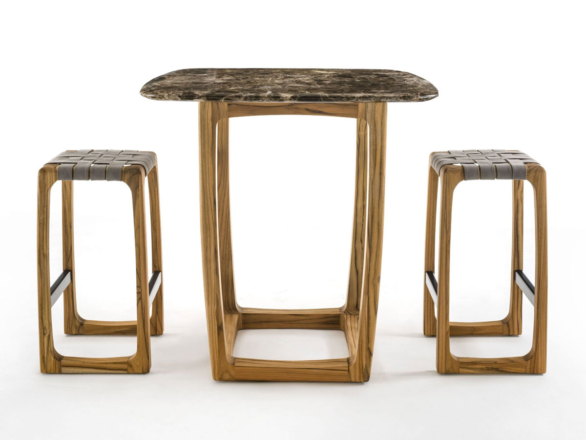 Riva 1920 Bungalow Bar Stool Outdoor