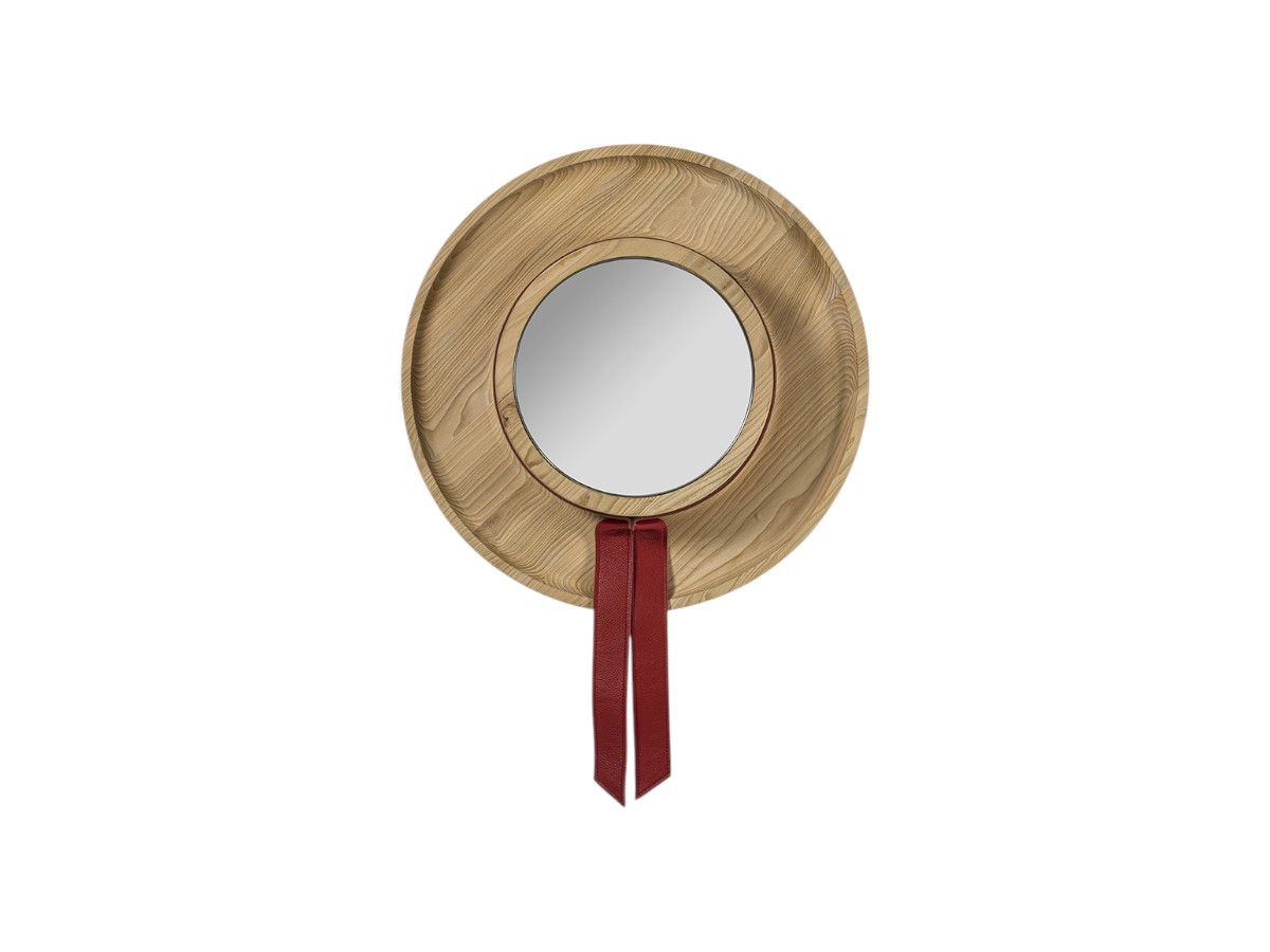 Riva 1920 Cannaregio Wall Mirror Smoked Oak Without Knots