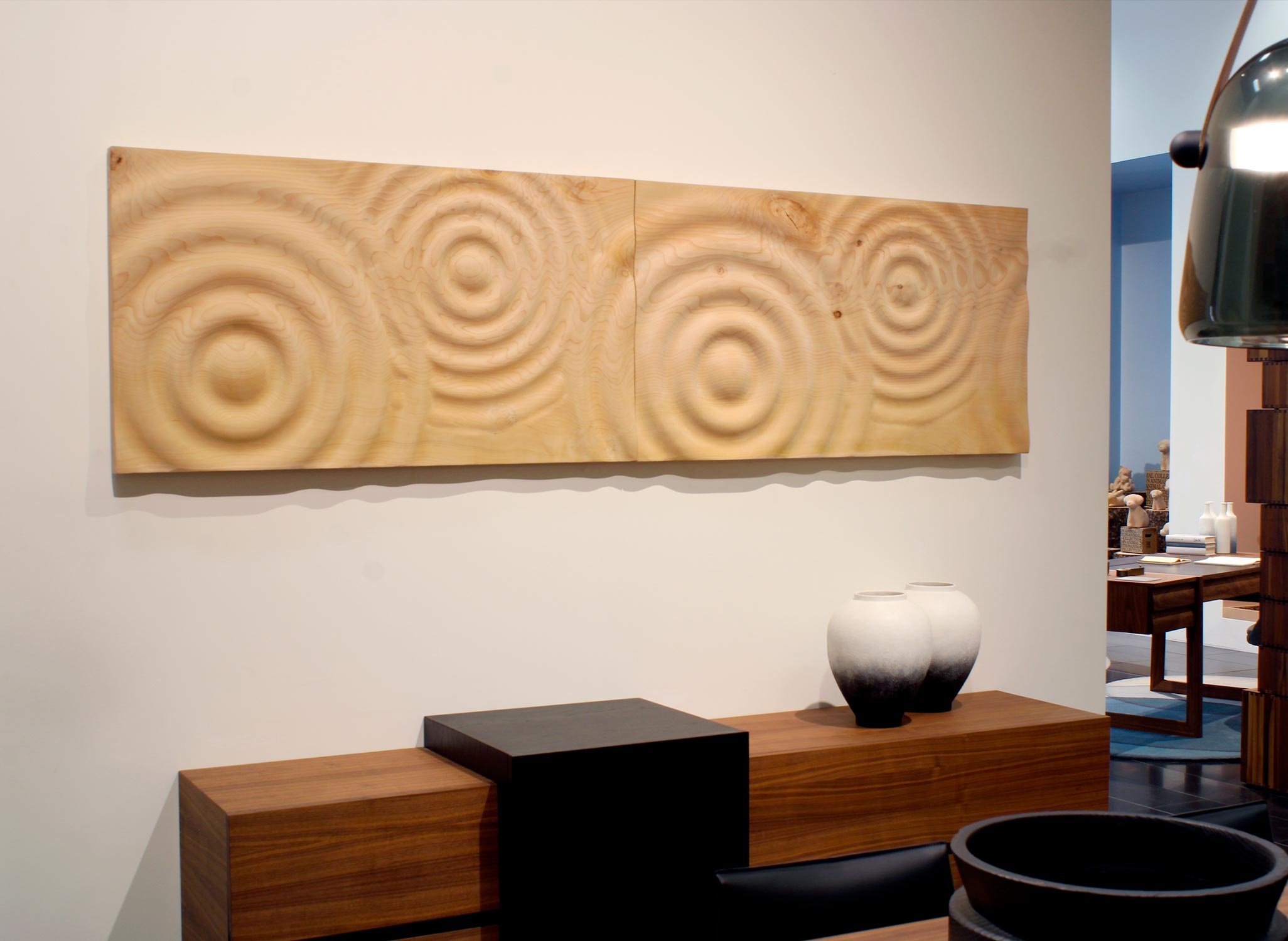 Riva 1920 Cedar Art Drop Wall Decoration
