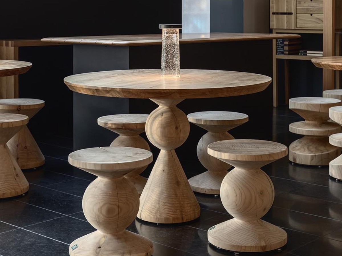 Riva 1920 Circus Outdoor Table Cedar