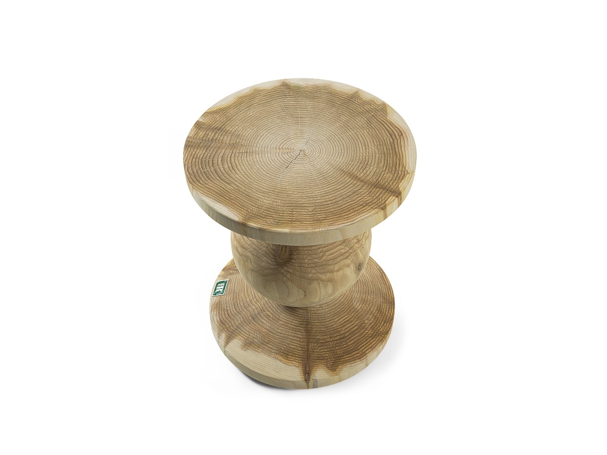 Riva 1920 Circus Outdoor Stool Cedar