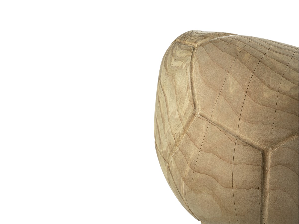 Riva 1920 Football Swivel Armchair Outdoor Cedar
