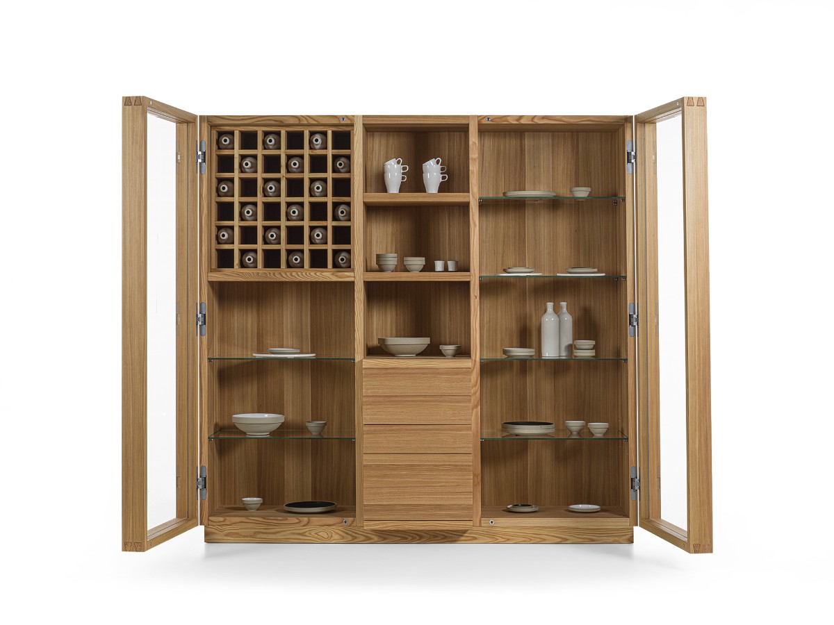 Riva 1920 Hive High Sideboard Oak Without Knots