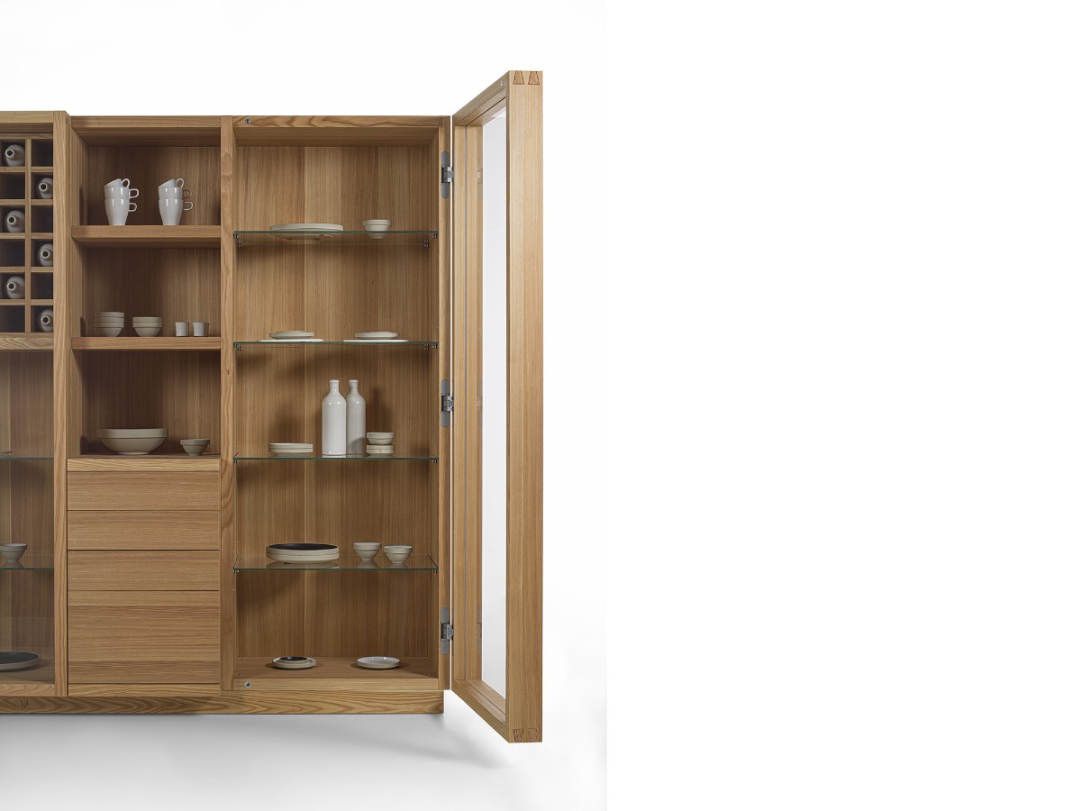 Riva 1920 Hive High Sideboard Oak Without Knots
