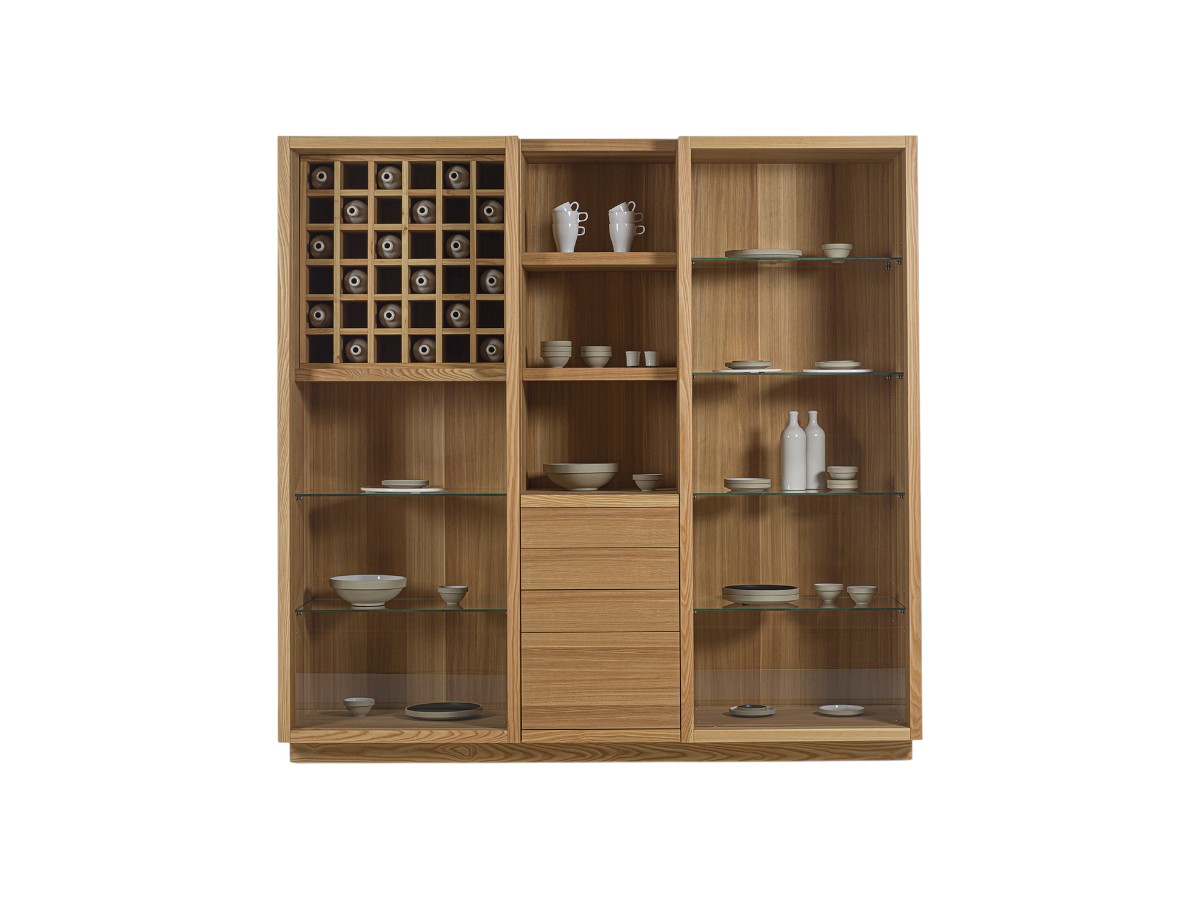 Riva 1920 Hive High Sideboard Oak Without Knots