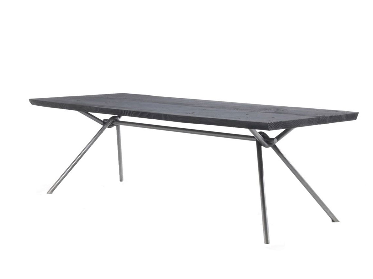 Стол Riva 1920 Iron Natural Sides