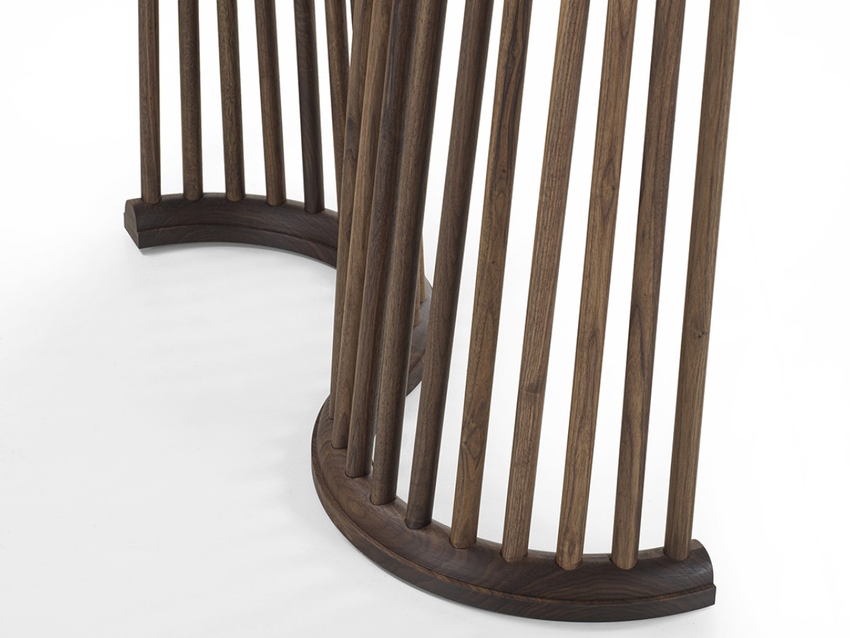 Riva 1920 Ma Room Divider Modular Walnut Without Knots