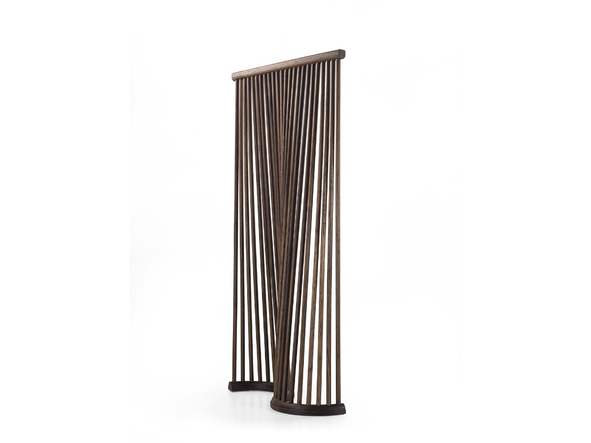 Riva 1920 Ma Room Divider Modular Walnut Without Knots