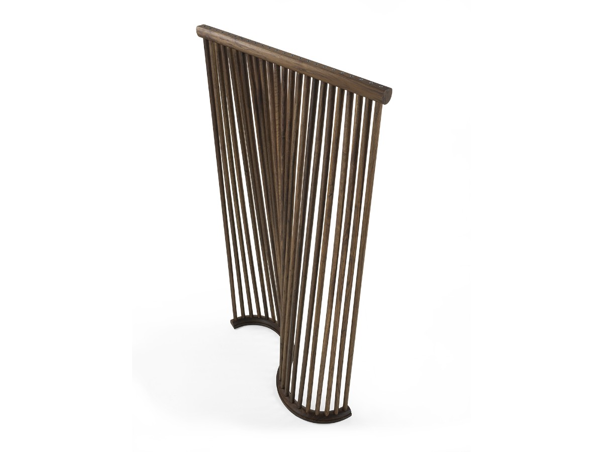 Riva 1920 Ma Room Divider Modular Walnut Without Knots