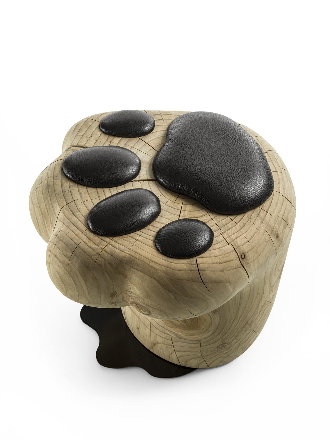 Riva 1920 Miaooo Stool Cristal Nero 14