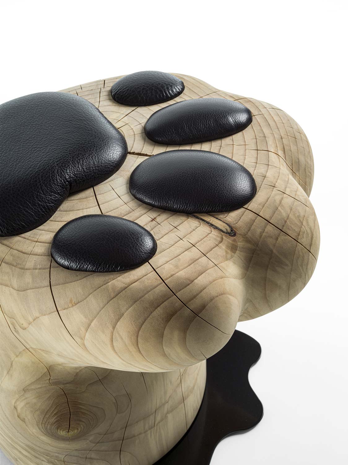 Riva 1920 Miaooo Stool Cristal Nero 14