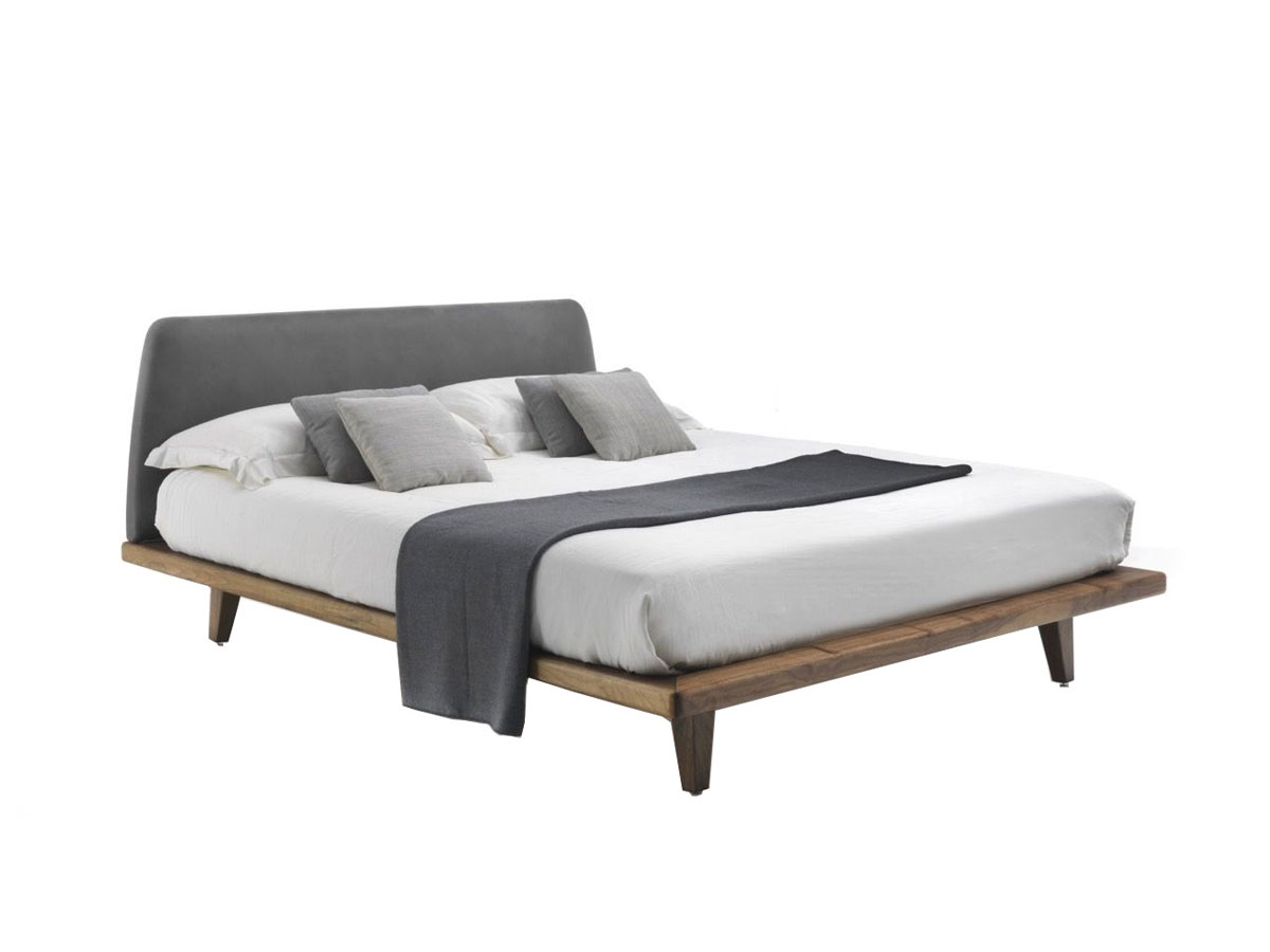 Riva 1920 Mybed Bed With Leather Headboard