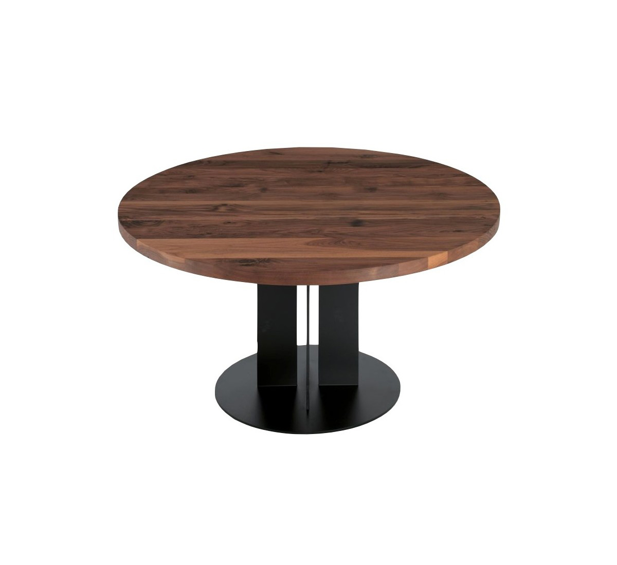 Riva 1920 Natura Round Walnut Table