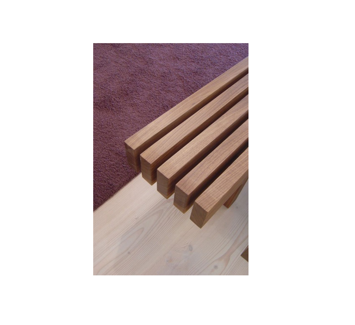 Riva 1920 Night Night Bench Walnut