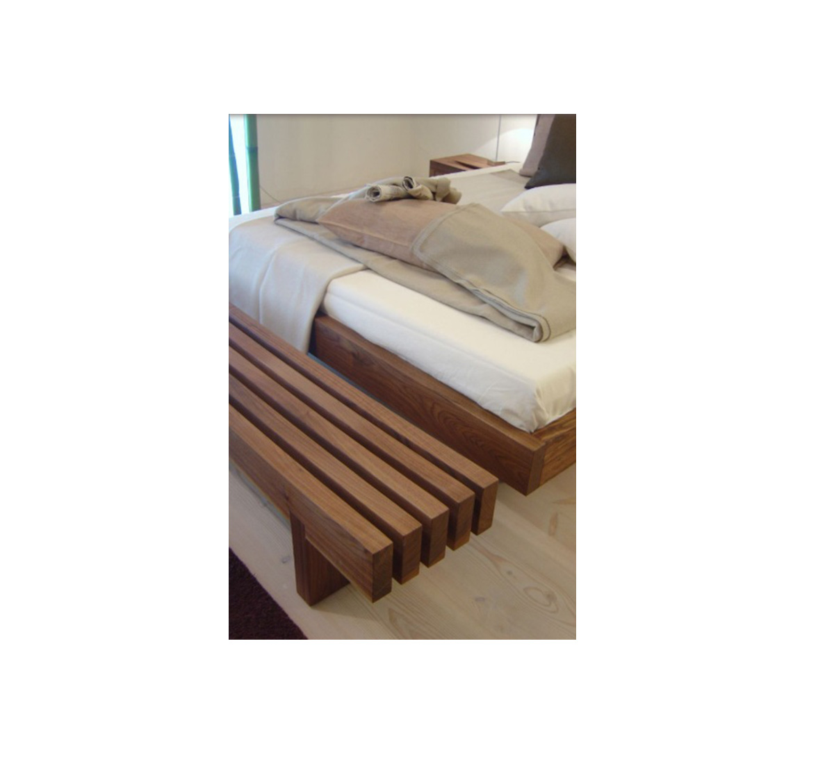 Riva 1920 Night Night Bench Walnut