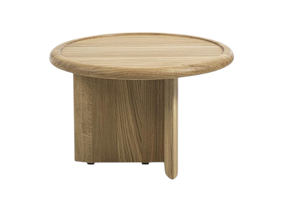 Riva 1920 Suiseki Side Table O 70 Cm Oak Without Knots
