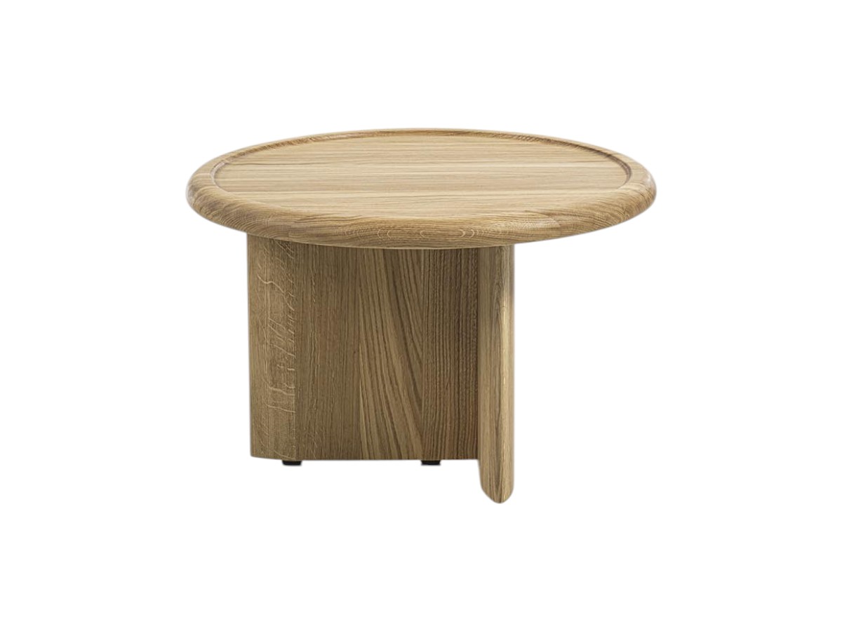 Riva 1920 Suiseki Side Table O 70 Cm Oak Without Knots