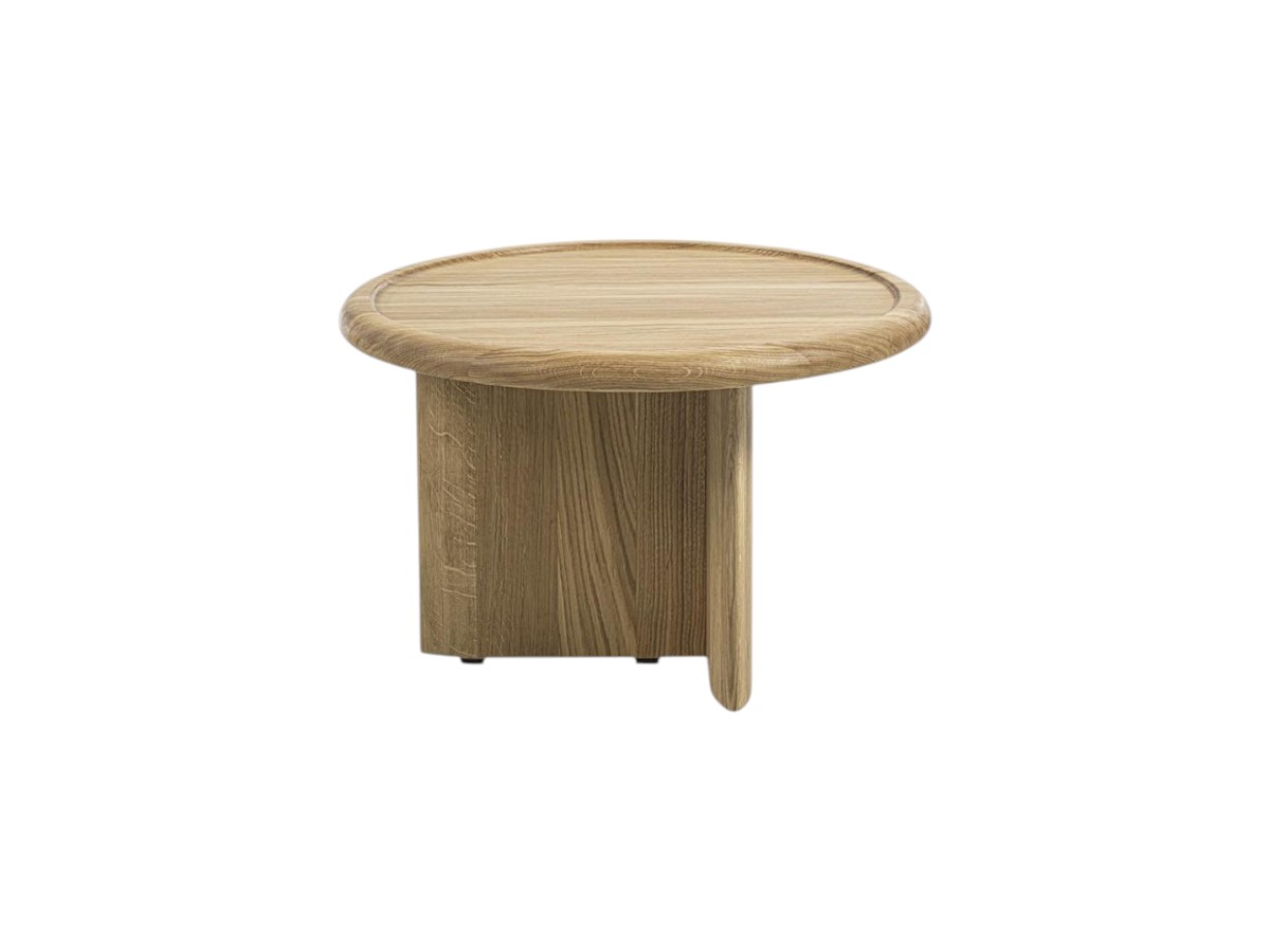 Riva 1920 Suiseki Side Table O 70 Cm Oak Without Knots