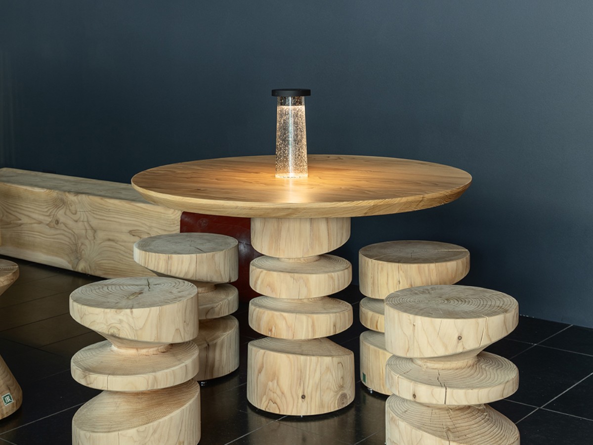 Riva 1920 Tornado Outdoor Table Cedar
