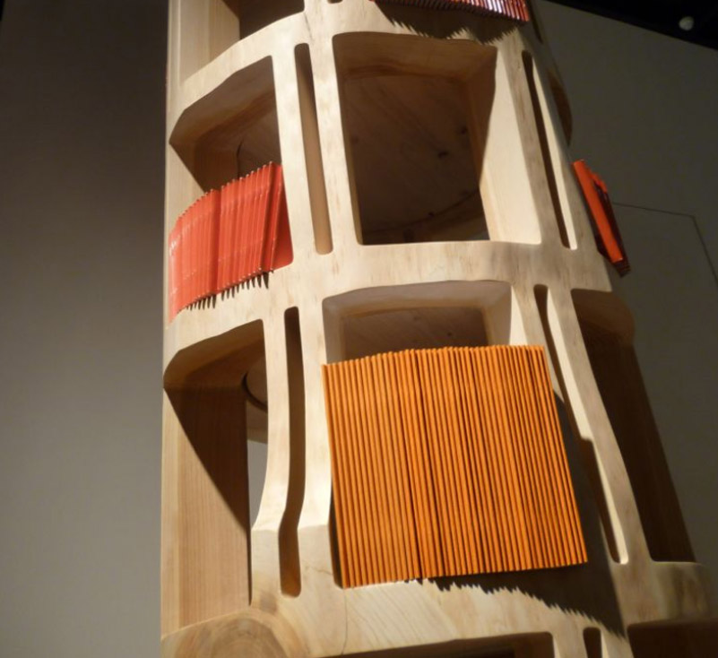 Riva 1920 Torre Lignea Bookshelf