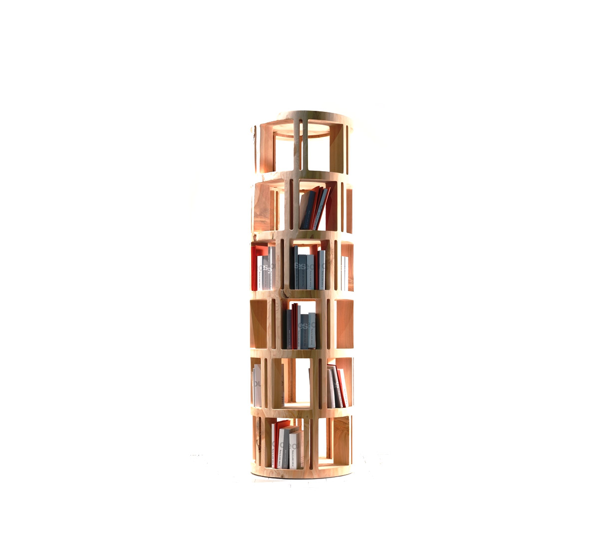 Riva 1920 Torre Lignea Bookshelf