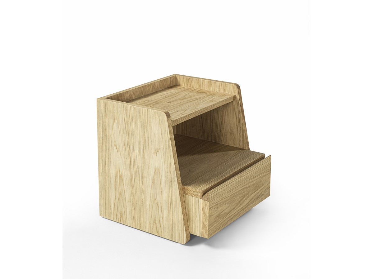Riva 1920 Urca Bedside Table Oak Without Knots