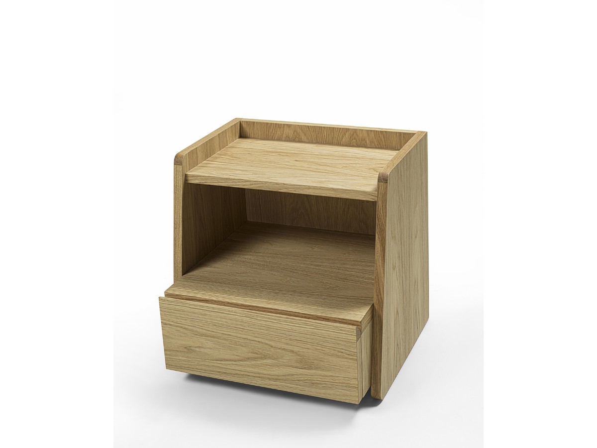 Riva 1920 Urca Bedside Table Oak Without Knots
