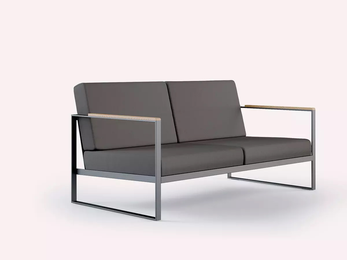 Roshults Garden Easy Sofa 2 Seat