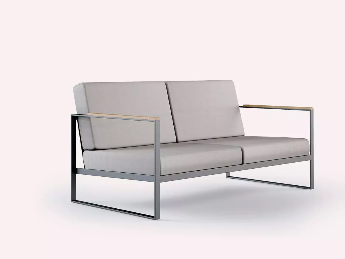 Roshults Garden Easy Sofa 2 Seat