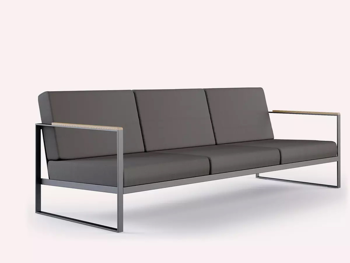 Roshults Garden Easy Sofa 3 Seat