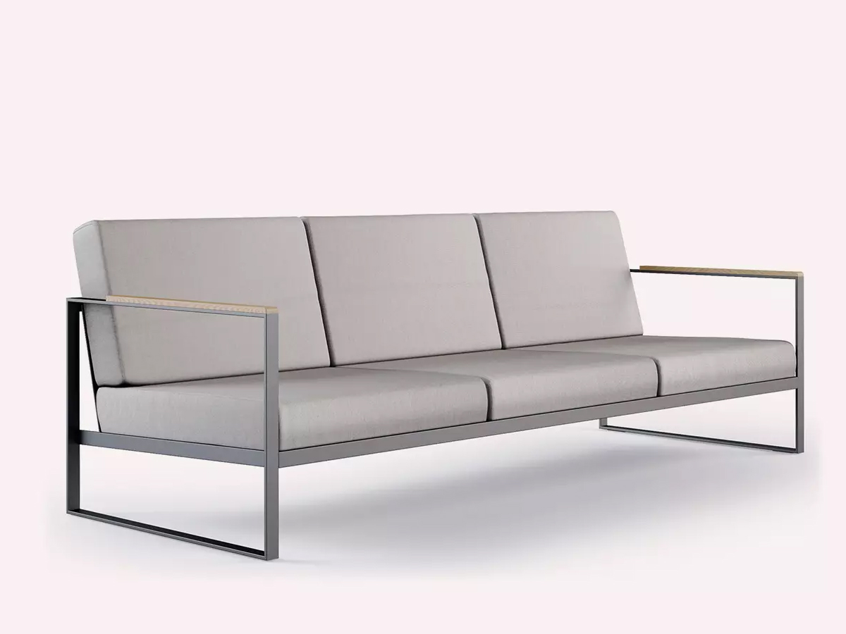 Roshults Garden Easy Sofa 3 Seat